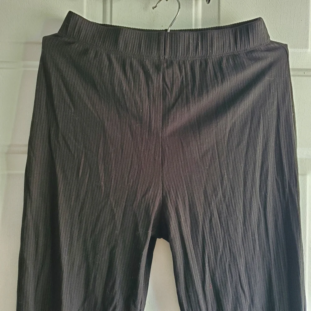 Reformation Black Long Sleeve Crop Top - Picture 16 of 16